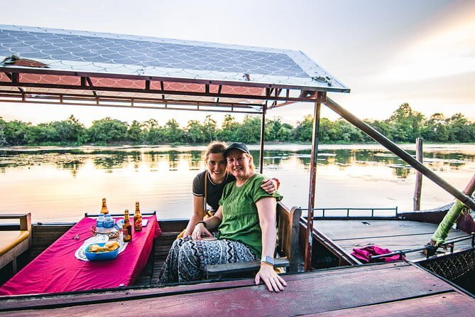 Angkor Sunset & Gondola Ride By Jeep - Red roads, rice paddies, and village life