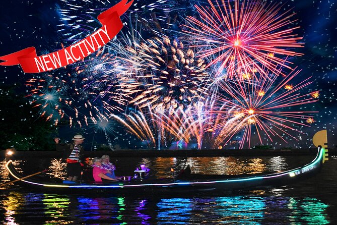 Fireworks Waikiki Gondola Cruise -lots of fun- - What This Waikiki Gondola Cruise Really Is