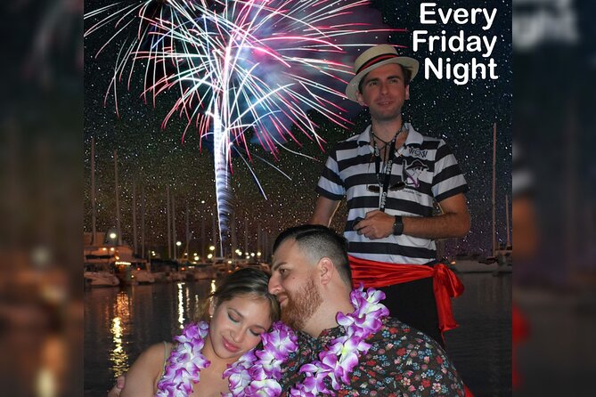 Fireworks Waikiki Gondola Cruise -lots of fun- - Cruising Waikiki’s Grand Canal and Harbor