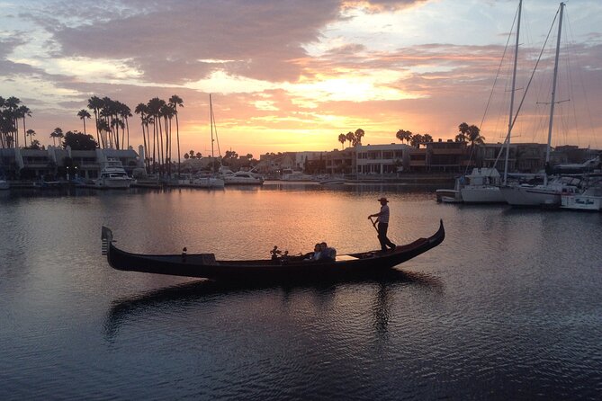 Gondola Cruise through the Coronado Cays - The gondoliers and the mood on board