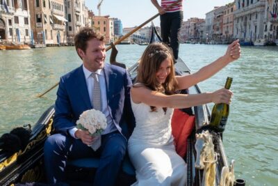 Grand Canal: Renew Your Wedding Vows on a Venetian Gondola