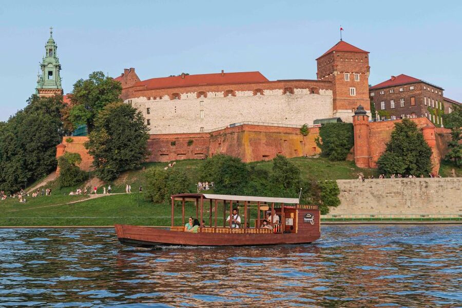 Krakow: Private Traditional Gondola Cruise - The Boat, Audio Guide, and Onboard Comfort