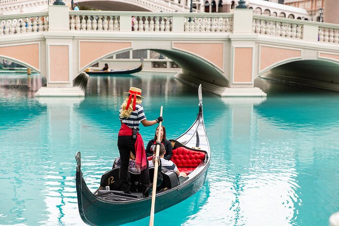 Las Vegas Super Saver: Madame Tussauds with Gondola Boat Ride - Outdoor does not always mean outdoor