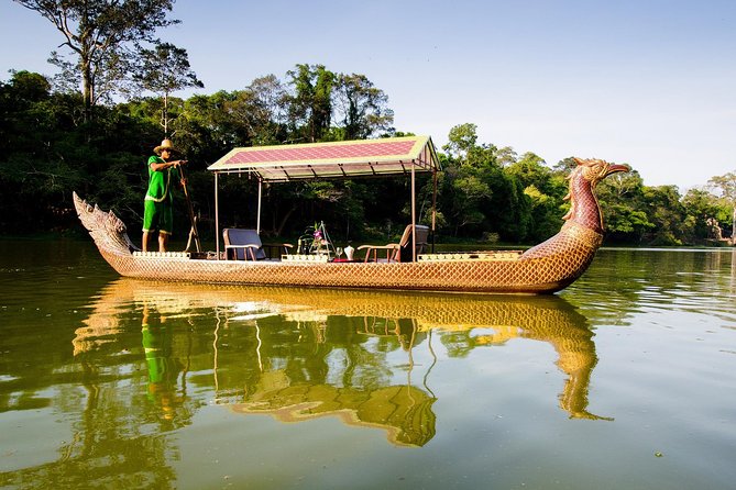 Late afternoon Angkor Gondola Tour with champagne and canapés - The Kongkear Angkor boat experience