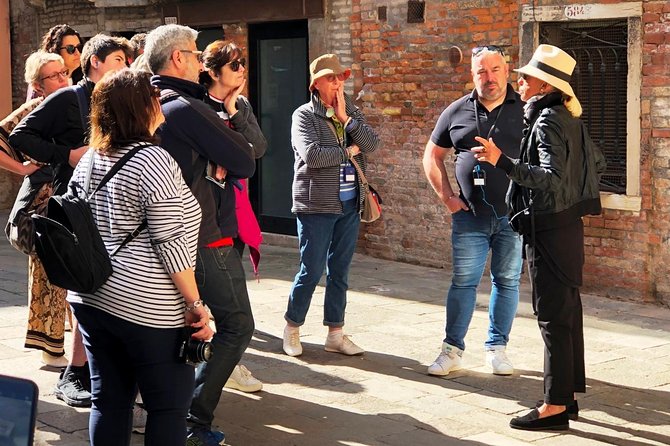 Morning Walking Tour of Venice with Gondola Ride - Walking beside the Grand Canal