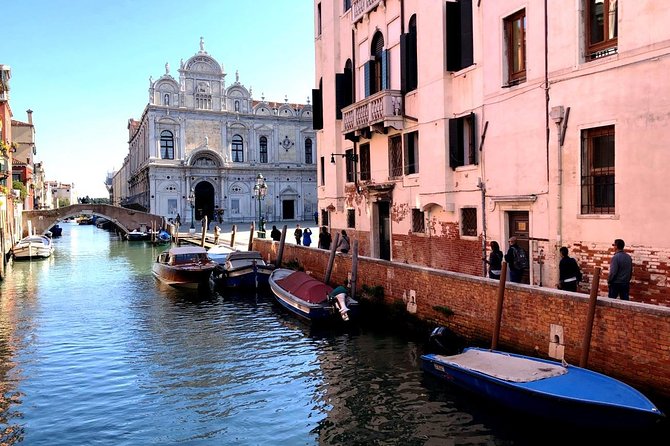 Morning Walking Tour of Venice with Gondola Ride - Santa Maria della Salute from the water’s edge