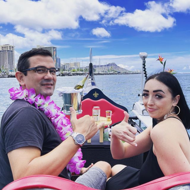 Oahu: Luxury Gondola Cruise with Drinks and Pastries - Music, Pastries, and the Hawaiian Lei