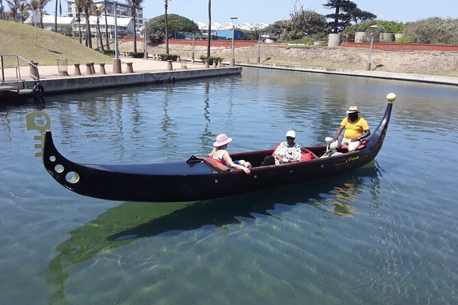 Picnic Gondola Boat Ride at Durban Point Waterfront Canal - A Gondolier Who Keeps the Ride Easy