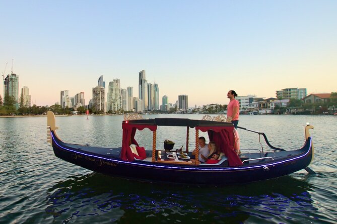 Private, luxury Gold Coast Gondola cruise with cheese & wine - Key things to know before booking