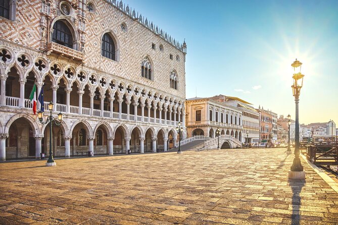 Private Venice Tours with Gondola - Tailor-Made: Choice of Guest! - Doge’s Palace from the outside, then onto the gondola
