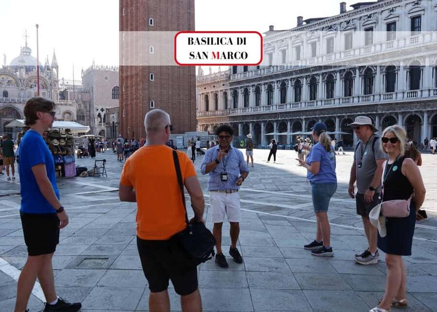Venice: City Center Walking Tour & Iconic Gondola Ride - Starting near San Marco, then leaving the crowds behind