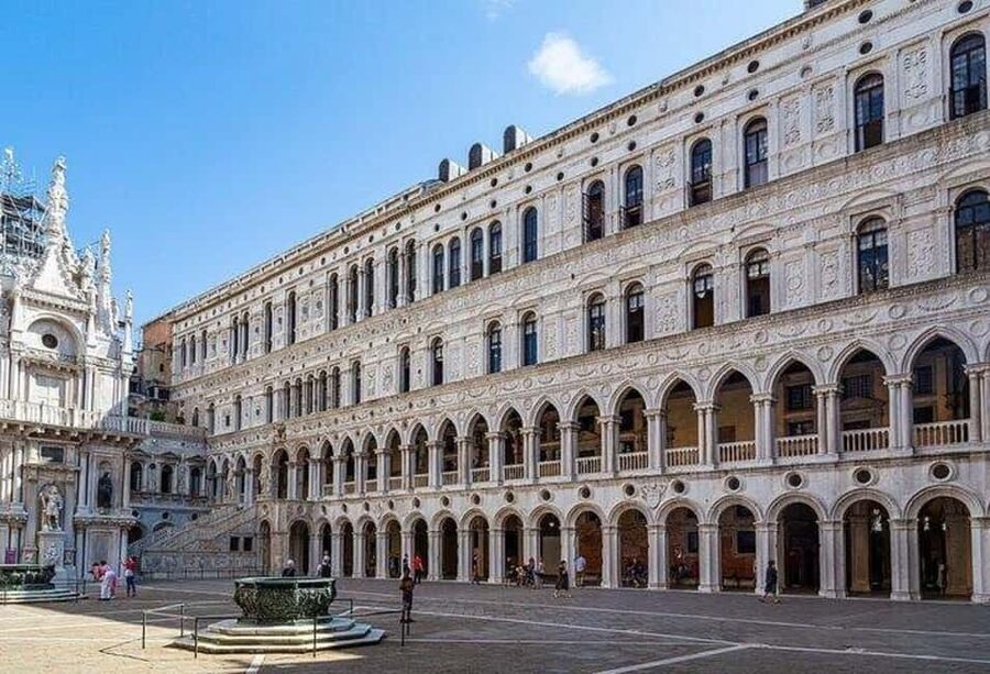 Venice Essential: Doge’s Palace, Prisons & Gondola option - Starting under the Clock Tower in St. Mark’s Square