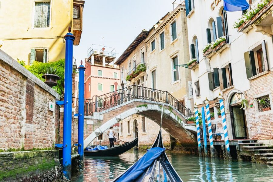 Venice: Private Crafted Gondola Ride Along Grand Canal - The Grand Canal from a traditional gondola